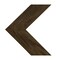 Ekena Millwork 11"W x 12"H x 3/4"D Vintage Farmhouse 3 1/2" Chevron, Barnwood Decor Collection, Reclaimed Grey DECR11X12X075CHVGY - alternate 1